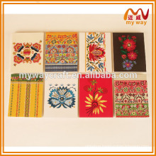 fashionable floral pattern design memo pad and notepad for souvenir collection and promotion